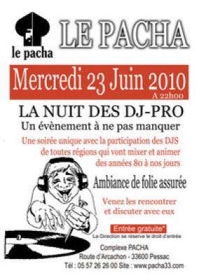 La nuit des DJ pro