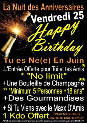 La Nuit des anniversaire