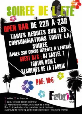 La soirée de l’été