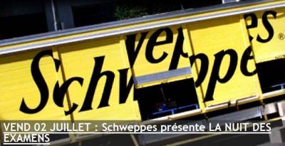 Schweppes présente la Nuit des Examens