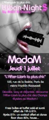 AFTER WORK @ MADAM
