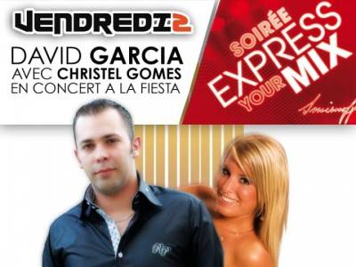 David Garcia avec Christel Gomes en concert