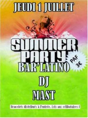 summer party with dj mast