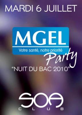 mgel party nuit du bac 2010