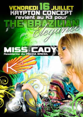Krypton Concept present Miss Cady from Brazil