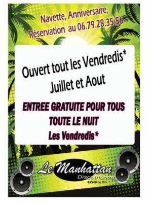 Soirée Clubbing – Entrée Gratuite