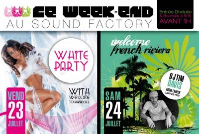 WELCOME FRENCH RIVIERA with DJ tim davis from l’anfer