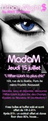 AFTER WORK @ MADAM