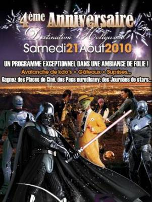 4éme Anniversaire : Destination HOLLYWOOD