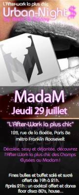 AFTER WORK @ MADAM