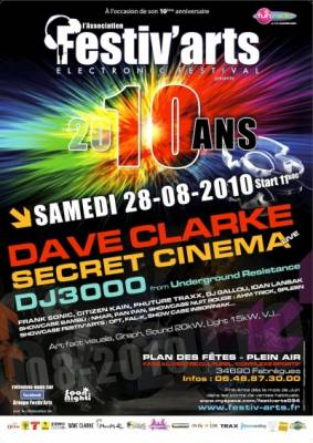 ELECTRONIC FESTIV’ARTS 10 ANS