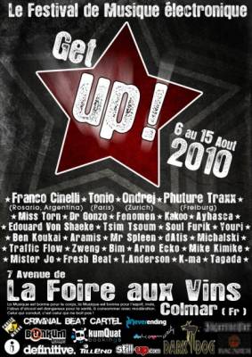 Festival GET UP! 2010 – Gest TONIO (Definitive Rec. – Paris)