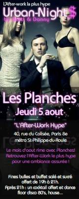 AFTER-WORK @ LES PLANCHES