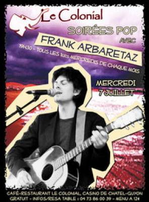 Soirée Pop avec Frank Arbaretaz