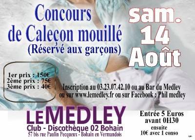 Concours de Caleçon Mouillé