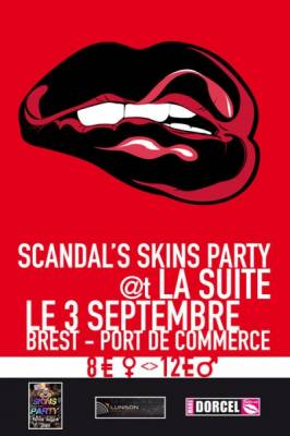 TOM POOKS @t La SUITE BREST for Scandal’s SKINS PARTY