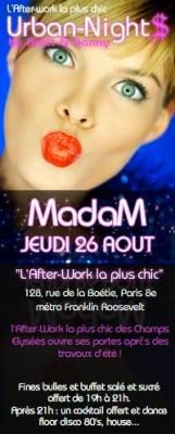 AFTER WORK @ MADAM
