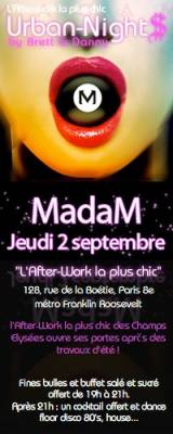 AFTER WORK @ MADAM