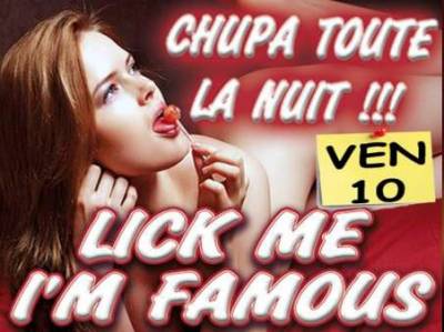 Luck me i’m famous