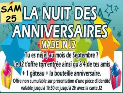 La Nuit Des Anniversaires