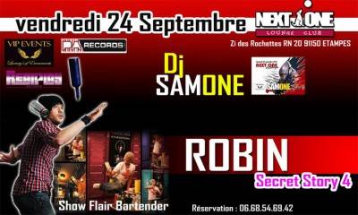 SHOW FLAIR BARTENDER DE ROBIN (secret story)