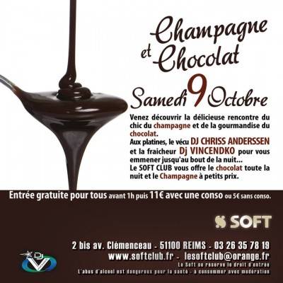 Les deux “C” CHAMPAGNE & CHOCOLAT