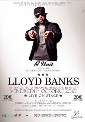 LLOYD BANKS • LIVE ON STAGE à Strasbourg / Kehl