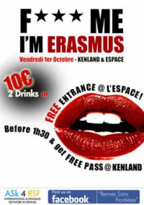 F*** ME I’M ERASMUS
