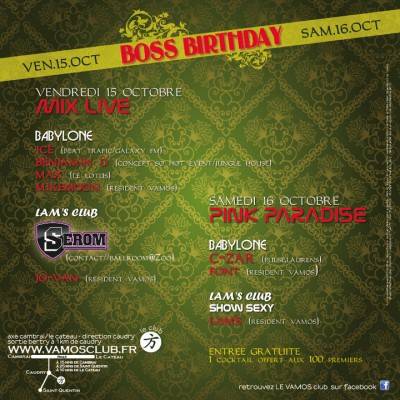 Boss birthday
