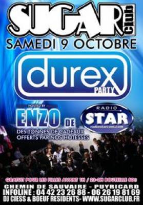 DUREX PARTY avec ENZO DE RADIO STAR MARSEILLE