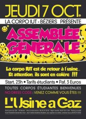 Assemblée générale avec l’IUT