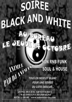 SOIREE BLACK AND WHITE