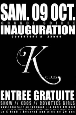 Inauguration du K – Club