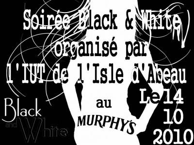 Soirée Black & White au Murphy’s by IUT L’Isle d’Abeau
