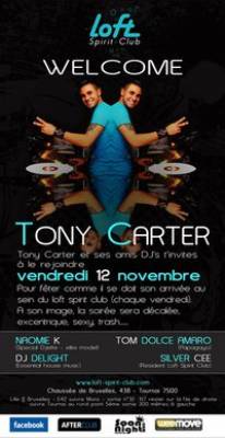 WELCOME TONY CARTER