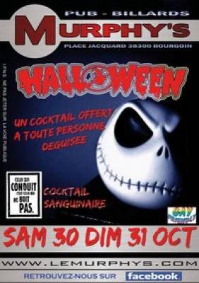 Soirée Halloween au Murphy’s (Bourgoin)