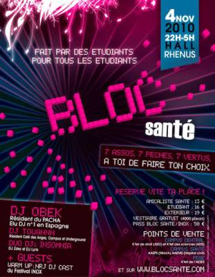 Soirée Bloc Santé