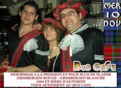 SOIREE ECOSSAISE @ Bus Cafe!