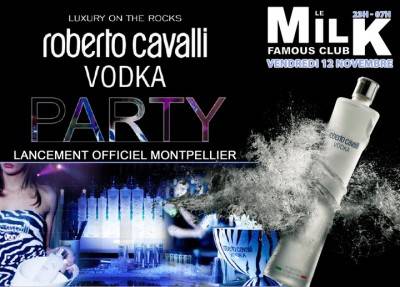 roberto cavalli vodka party