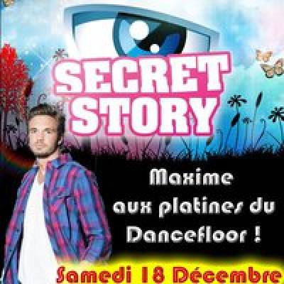 Secret Story Maxime aux platines du Dancefloor