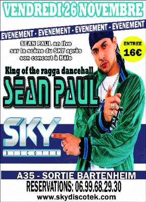 Sean Paul en Live