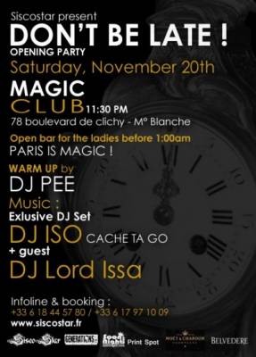 Don’t Be Late! by SiscoStar