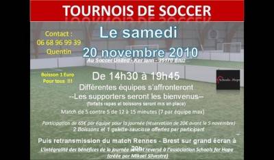 Tournois de soccer