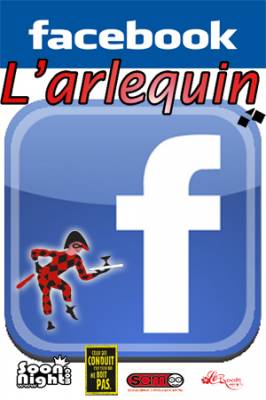 ARLEQUIN: SOIREE FACEBOOK VERRE OFFERT AUX INSCRITS