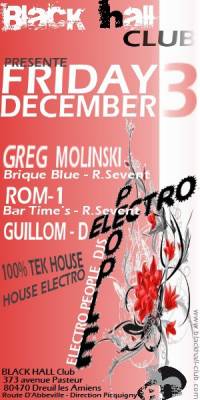 ELECTRO PEOPLE @T BLACK HALL