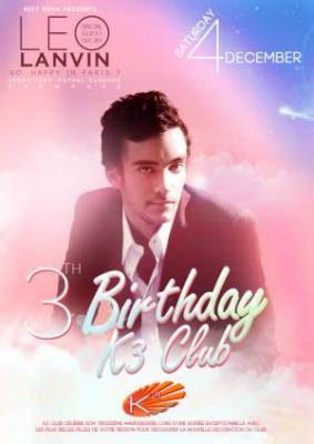 3 Jahre K3 Club & Bottle Party