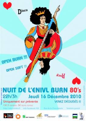 Nuit de l’ENIVL-Burn 80’s