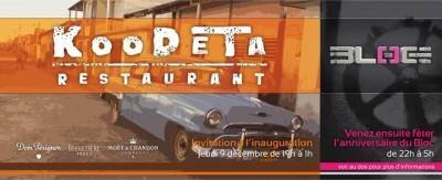 Inauguration du Koodeta, suivie des 1 an du Bloc Discothèque