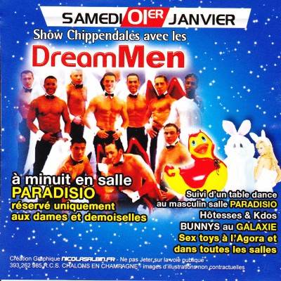 DREAMMEN show Chippendales