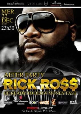 RICK ROSS AFTERSHOW EN EXCLUSIVITÉ